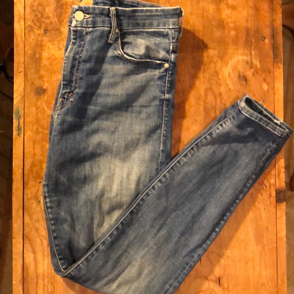 Mother Distressed Denim Jeans